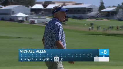 Michael Allen | Round 2 | 10th hole | Shot 3 | 2025 Hoag Classic