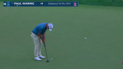 Paul Waring | Round 1 | 16th hole | Shot 3 | 2026 Valero