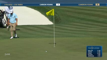 Cameron Young | Round 3 | 11th hole | Shot 4 | 2025 THE PLAYERS