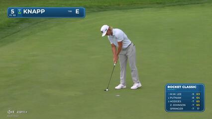 Jake Knapp | Round 1 | 5th hole | Shot 3 | 2025 Rocket Classic