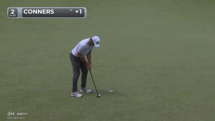 Corey Conners | Round 1 | 2nd hole | Shot 4 | 2025 TOUR Championship