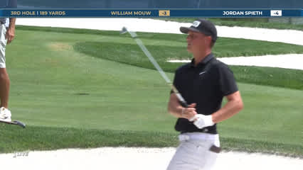 William Mouw | Round 3 | 3rd hole | Shot 2 | 2026 THE PLAYERS