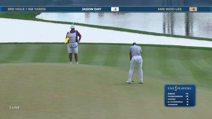 Min Woo Lee | Round 4 | 3rd hole | Shot 4 | 2026 THE PLAYERS