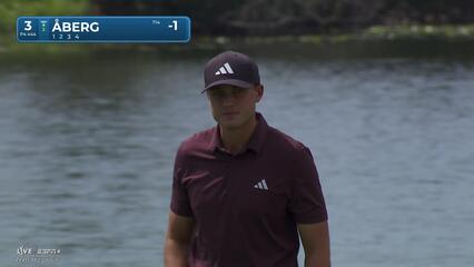 Ludvig Åberg | Round 3 | 3rd hole | Shot 2 | 2025 Arnold Palmer Invitational