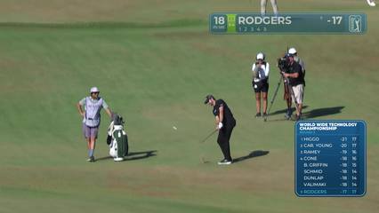 Patrick Rodgers | Round 3 | 18th hole | Shot 3 | 2025 World Wide Technology
