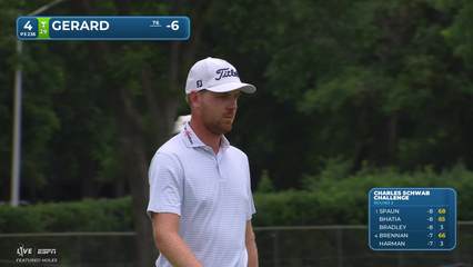 Ryan Gerard | Round 2 | 4th hole | Shot 3 | 2026 Charles Schwab