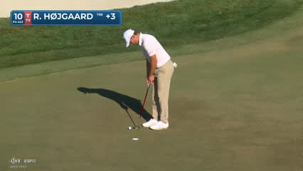 Rasmus Højgaard | Round 4 | 10th hole | Shot 4 | 2026 Valspar