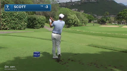 Adam Scott | Round 1 | 7th hole | Shot 1 | 2026 Sony Open