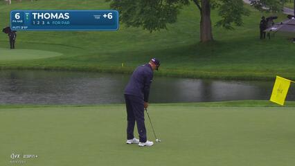 Justin Thomas | Round 2 | 6th hole | Shot 4 | 2025 the Memorial