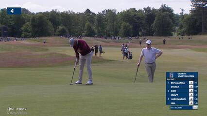 Adam Scott | Round 1 | 4th hole | Shot 5 | 2025 Genesis Scottish Open