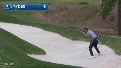 Sam Ryder | Round 1 | 7th hole | Shot 2 | 2025 Houston Open