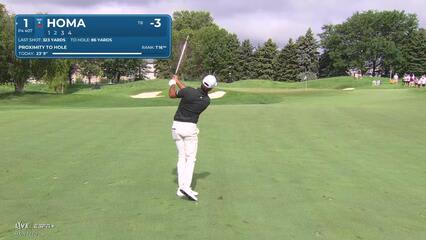 Max Homa | Round 1 | 1st hole | Shot 2 | 2025 3M Open