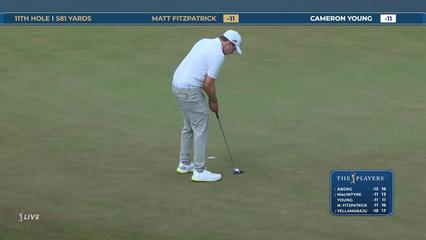 Matt Fitzpatrick | Round 4 | 11th hole | Shot 5 | 2026 THE PLAYERS