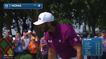 Max Homa | Round 2 | 13th hole | Shot 1 | 2025 3M Open