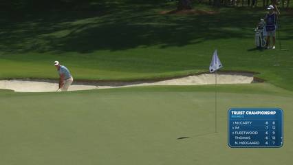 Viktor Hovland | Round 2 | 9th hole | Shot 3 | 2026 Truist Championship