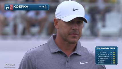 Brooks Koepka | Round 1 | 17th hole | Shot 4 | 2026 WM Phoenix Open