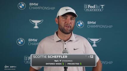 Scottie Scheffler | Round 4 | 3rd hole | Shot 1 | 2025 BMW Championship