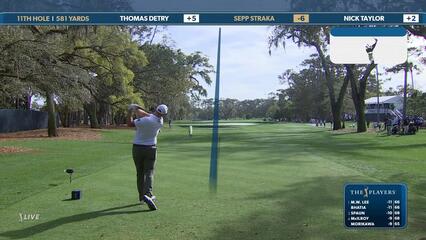 Sepp Straka | Round 2 | 11th hole | Shot 1 | 2025 THE PLAYERS