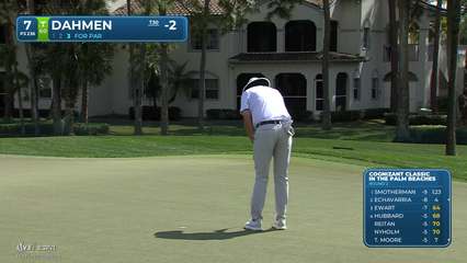 Joel Dahmen | Round 2 | 7th hole | Shot 3 | 2026 Cognizant Classic