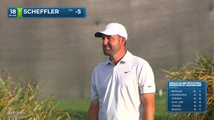 Scottie Scheffler | Round 3 | 18th hole | Shot 2 | 2026 Arnold Palmer