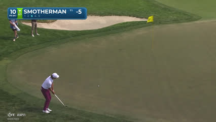 Austin Smotherman | Round 1 | 10th hole | Shot 3 | 2026 Cognizant Classic