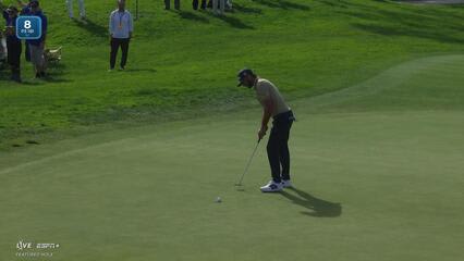 Max Homa | Round 1 | 8th hole | Shot 4 | 2025 Farmers