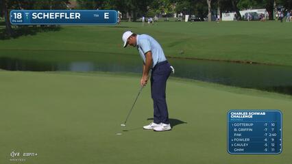 Scottie Scheffler | Round 2 | 18th hole | Shot 4 | 2025 Charles Schwab