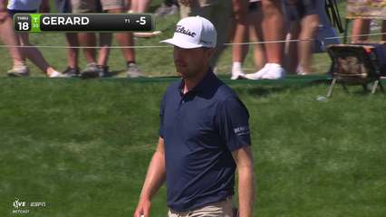 Ryan Gerard | Round 1 | 18th hole | Shot 4 | 2026 the Memorial