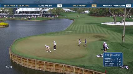 Jake Knapp | Round 1 | 16th hole | Shot 6 | 2026 THE PLAYERS