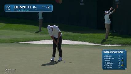 Daniel Bennett | Round 2 | 17th hole | Shot 3 | 2026 Arnold Palmer