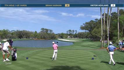 Brian Harman | Round 3 | 7th hole | Shot 1 | 2026 THE PLAYERS