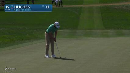 Mackenzie Hughes | Round 3 | 17th hole | Shot 2 | 2025 Valspar