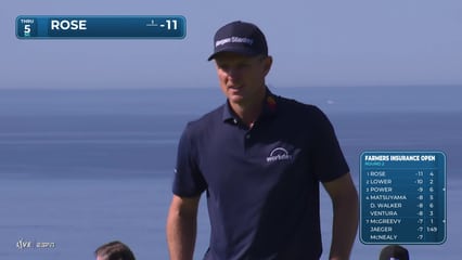 Justin Rose | Round 2 | 5th hole | Shot 4 | 2026 Farmers
