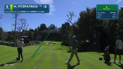 Matt Fitzpatrick | Round 4 | 6th hole | Shot 1 | 2026 The Genesis