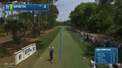 Jordan Spieth | Round 1 | 15th hole | Shot 1 | 2026 RBC Heritage