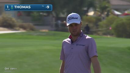 Justin Thomas | Round 4 | 1st hole | Shot 4 | 2025 WM Phoenix Open