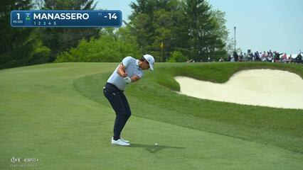 Matteo Manassero | Round 4 | 1st hole | Shot 3 | 2025 RBC Canadian
