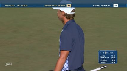 Kristoffer Reitan | Round 3 | 5th hole | Shot 4 | 2026 THE PLAYERS