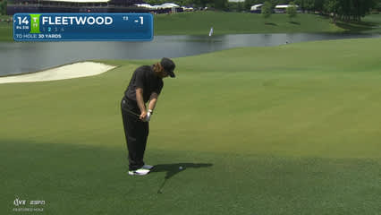 Tommy Fleetwood | Round 1 | 14th hole | Shot 2 | 2026 Truist Championship