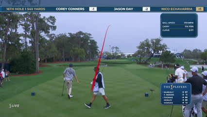 Nico Echavarria | Round 1 | 16th hole | Shot 1 | 2026 THE PLAYERS