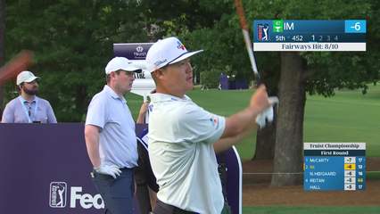 Sungjae Im | Round 1 | 5th hole | Shot 1 | 2026 Truist Championship