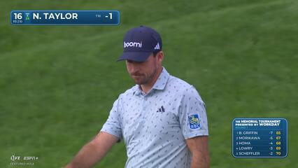 Nick Taylor | Round 1 | 16th hole | Shot 2 | 2025 the Memorial