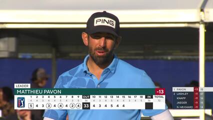 Matthieu Pavon | 2024 Farmers | Round 4 | 15th hole | Shot 4