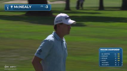 Maverick McNealy | Round 2 | 1st hole | Shot 4 | 2025 Procore