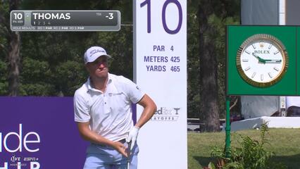 Justin Thomas | Round 4 | 10th hole | Shot 1 | 2025 FedEx St. Jude