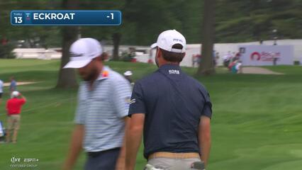 Austin Eckroat | Round 1 | 13th hole | Shot 4 | 2025 Rocket Classic
