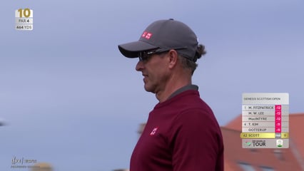 Adam Scott | Round 4 | 10th hole | Shot 1 | 2026 Genesis Scottish Open