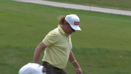 Miguel Angel Jiménez | Round 1 | 16th hole | Shot 4 | 2025 Principal