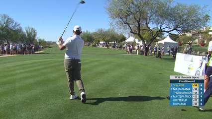 Si Woo Kim | Round 4 | 5th hole | Shot 1 | 2026 WM Phoenix Open