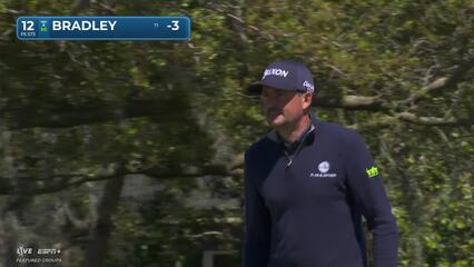 Keegan Bradley | Round 1 | 12th hole | Shot 5 | 2025 Arnold Palmer